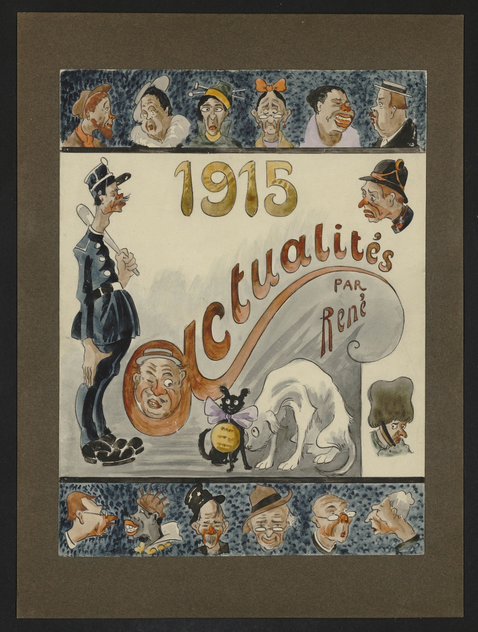 1915. Actualités par René