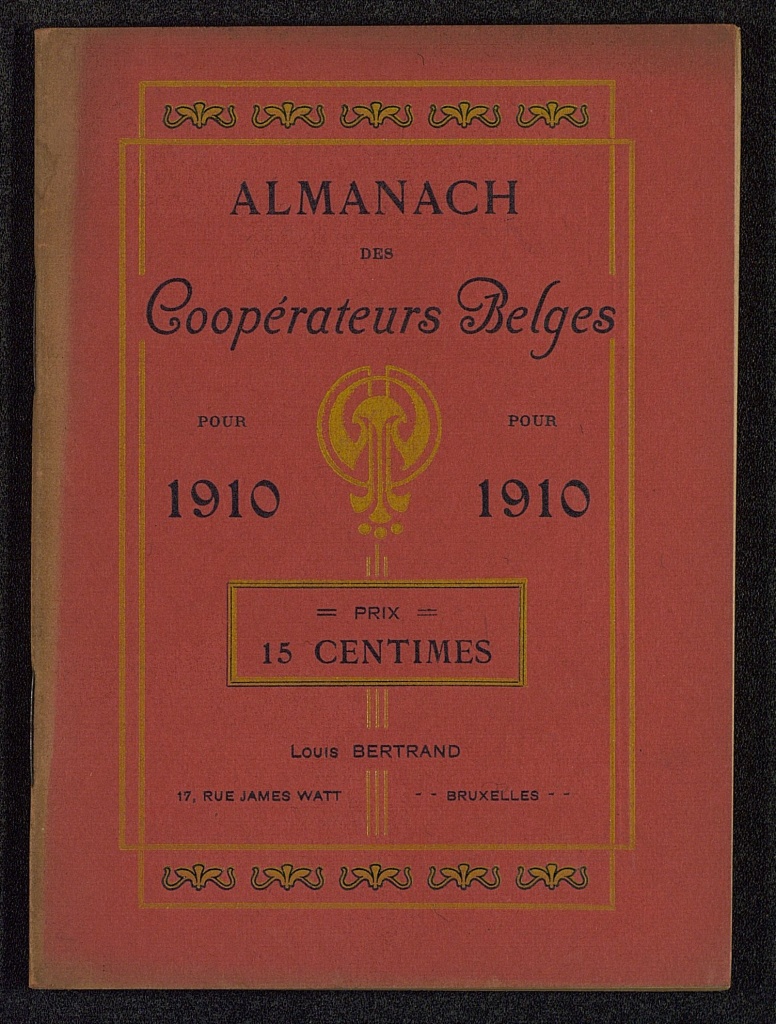Almanach des Coopérateurs belges pour 1910