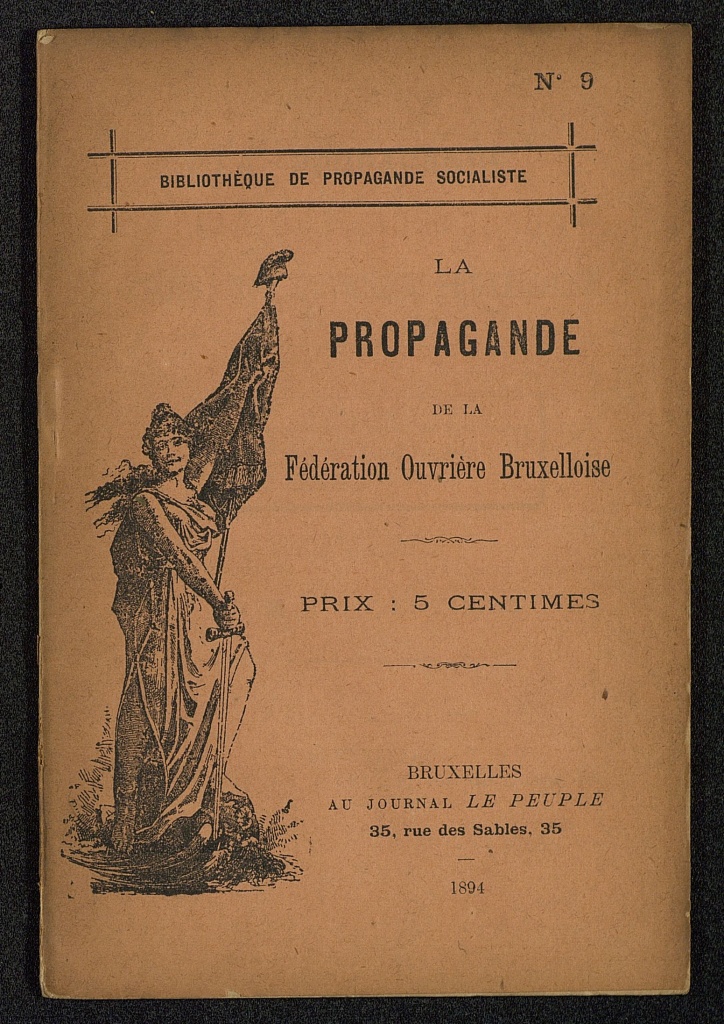 La Propagande de la Fédération Ouvrière Bruxelloise
