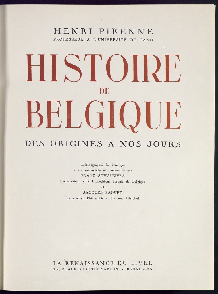 Histoire de Belgique des origines à nos jours: De la fin du régime espagnol à la Révolution belge