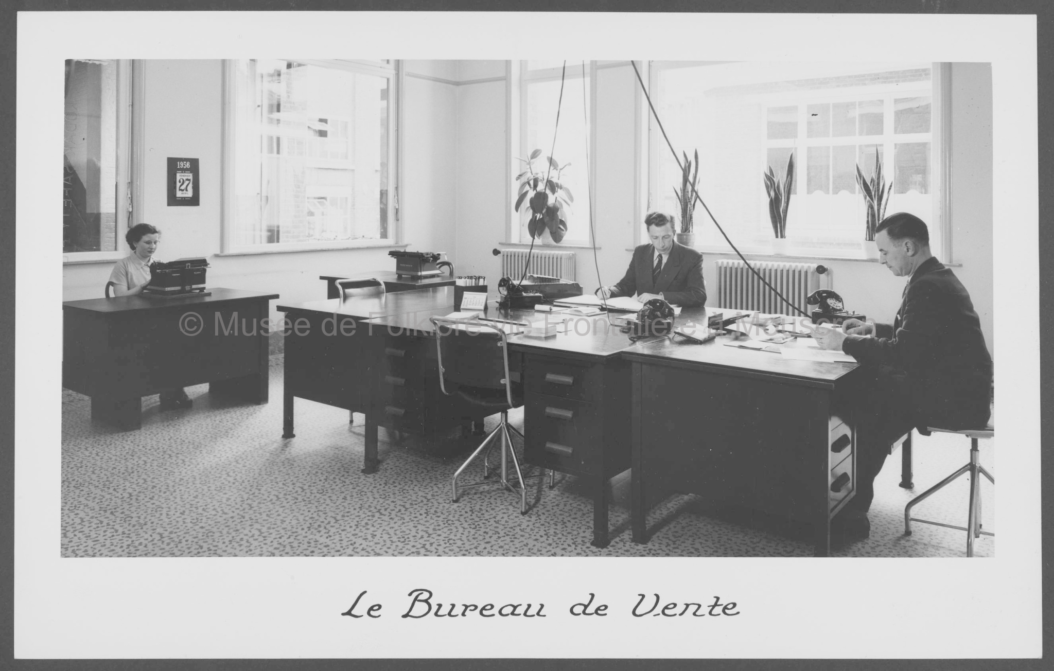 Le bureau de vente