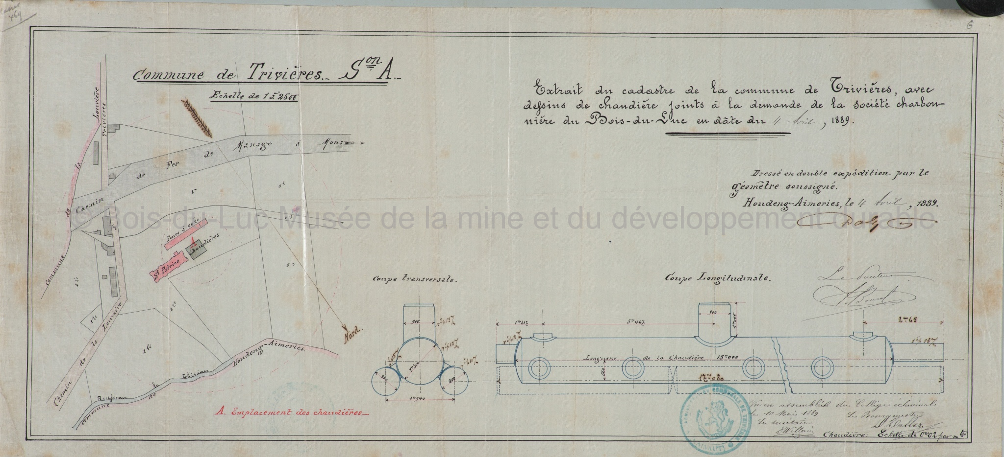 Dessins de chaudière