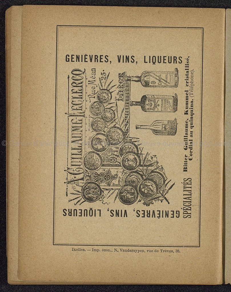 Almanach des Coopérateurs belges pour 1896