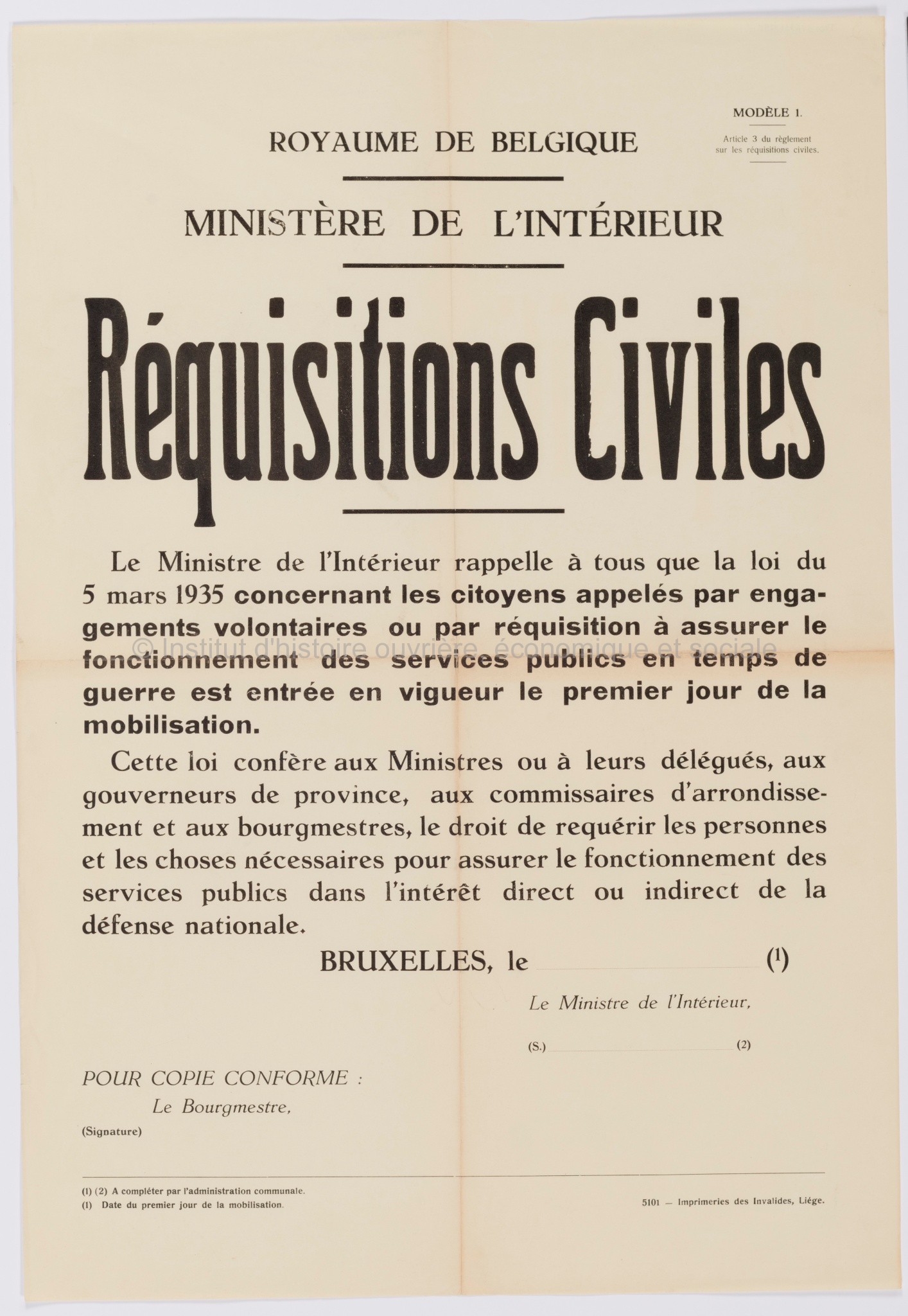 Réquisitions civiles