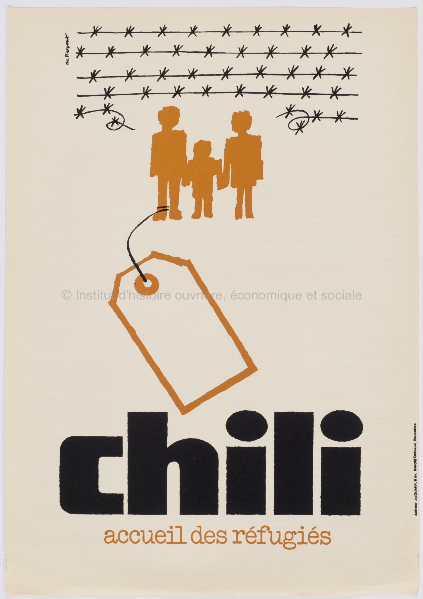 Chili. Accueil des réfugiés