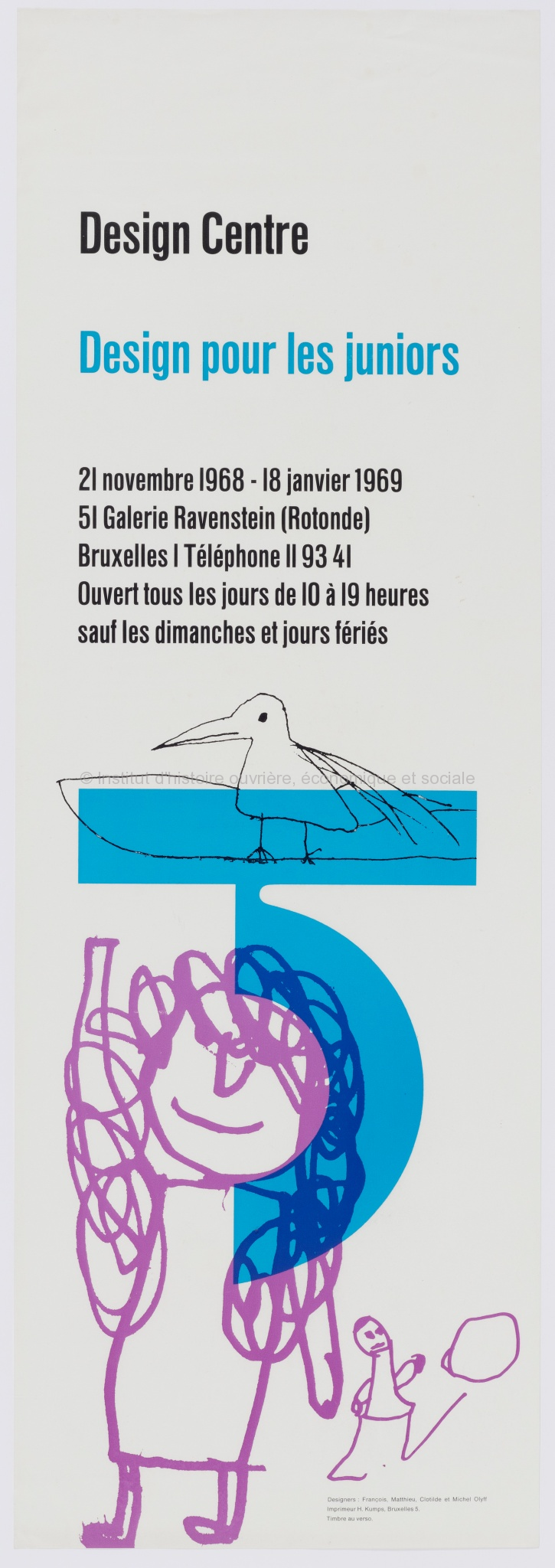 Design Centre. Design pour les juniors. 21 novembre 1968 - 18 janvier 1969