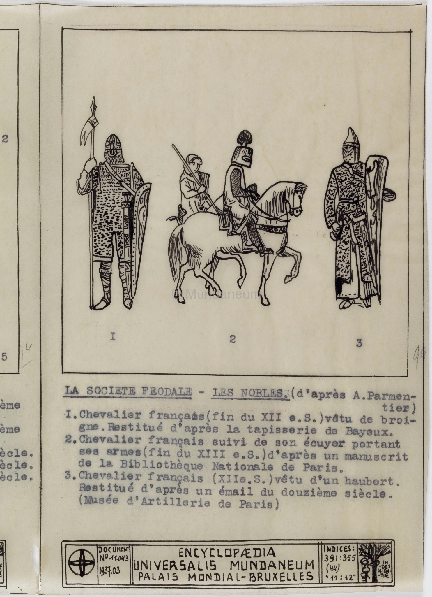 La société féodale - Les nobles