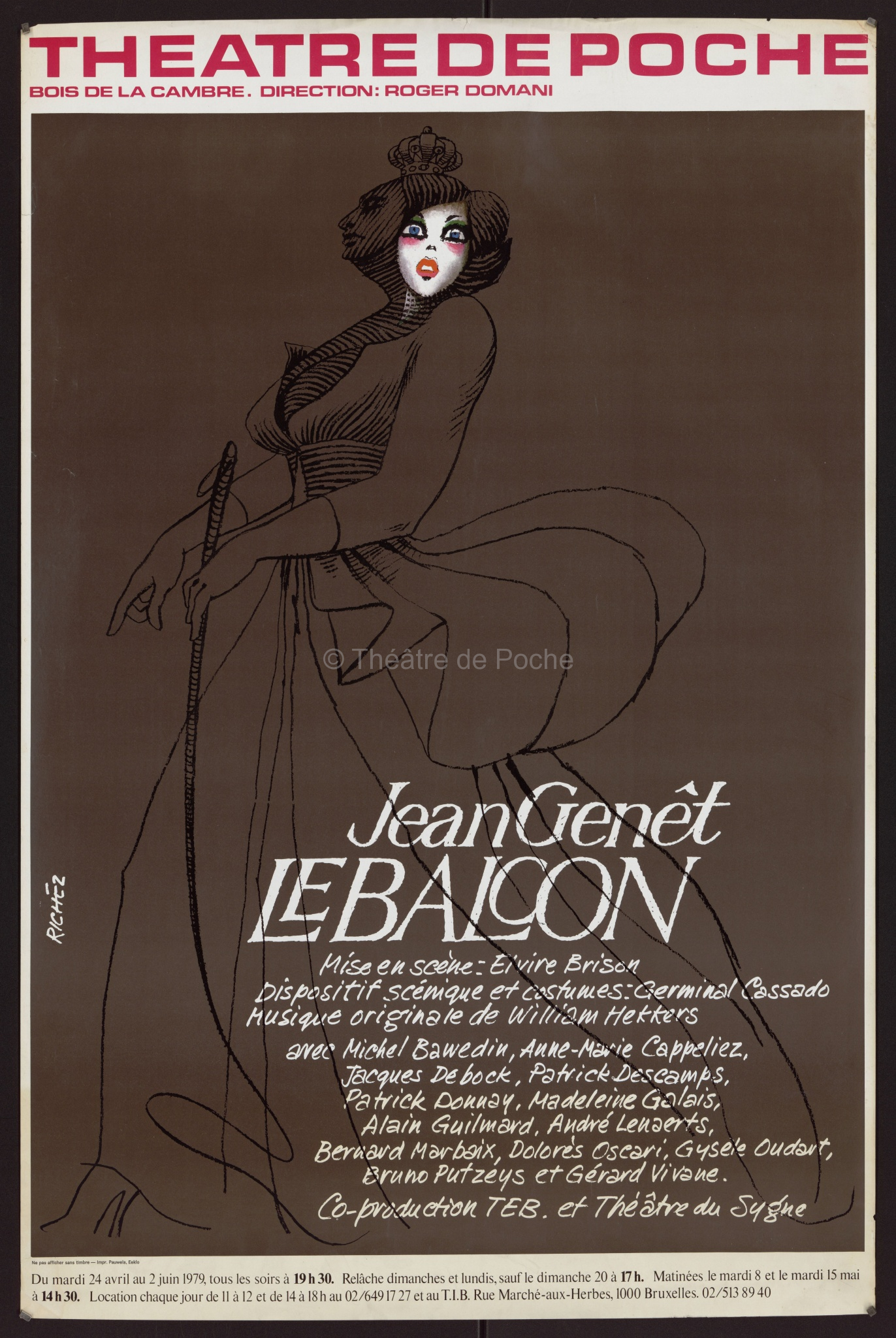 Affiche - Le Balcon