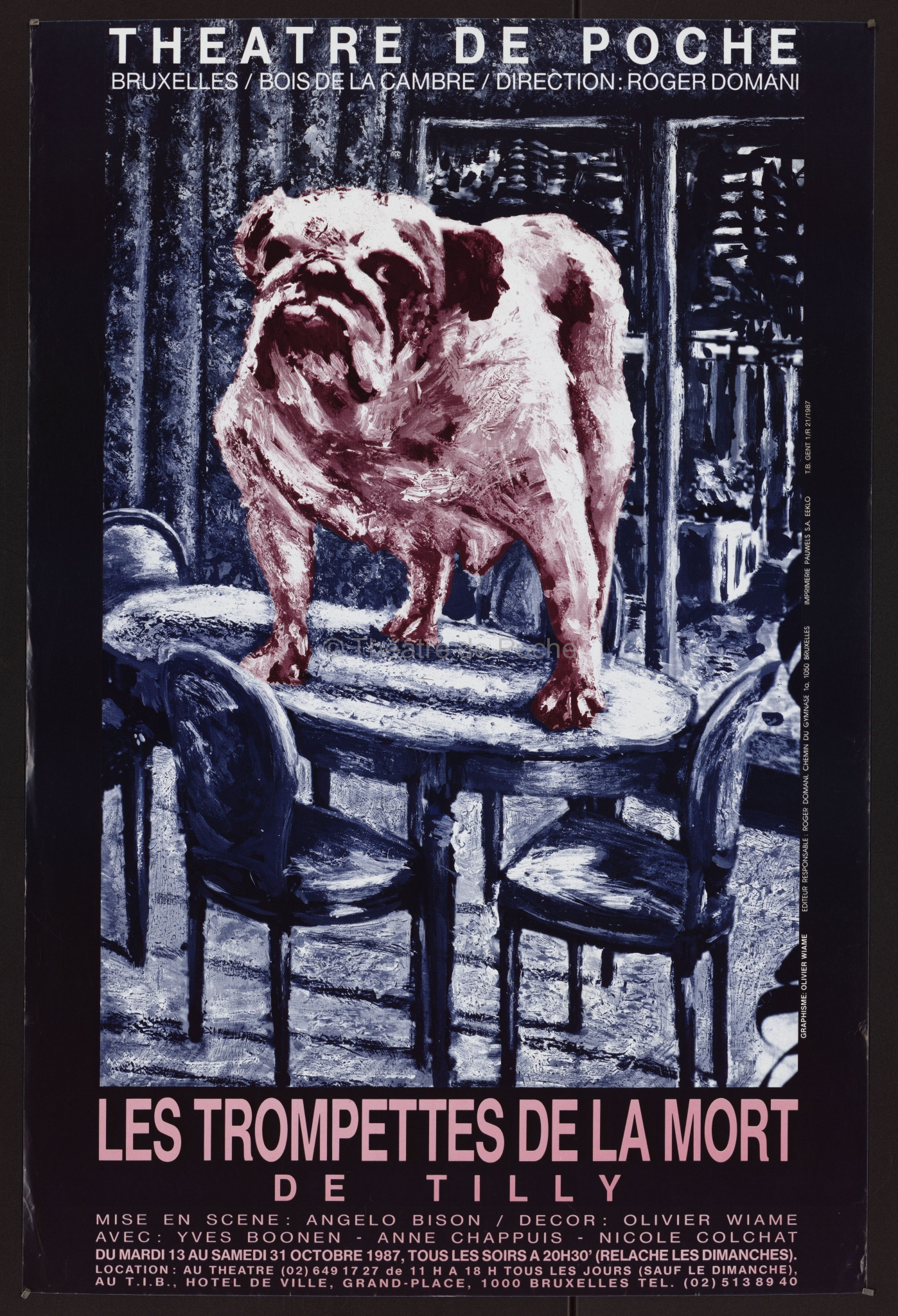 Affiche - Les trompettes de la mort