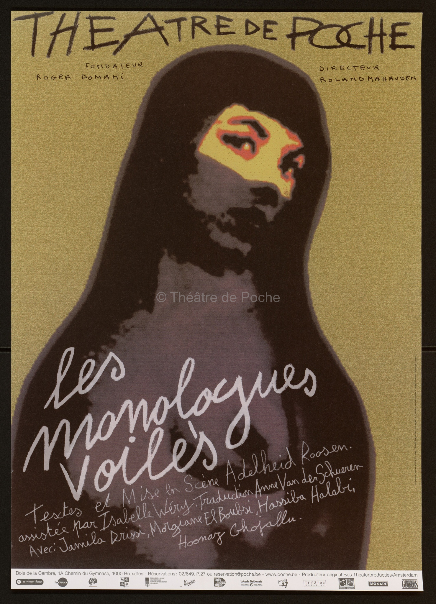 Affiche - Les monologues voilés