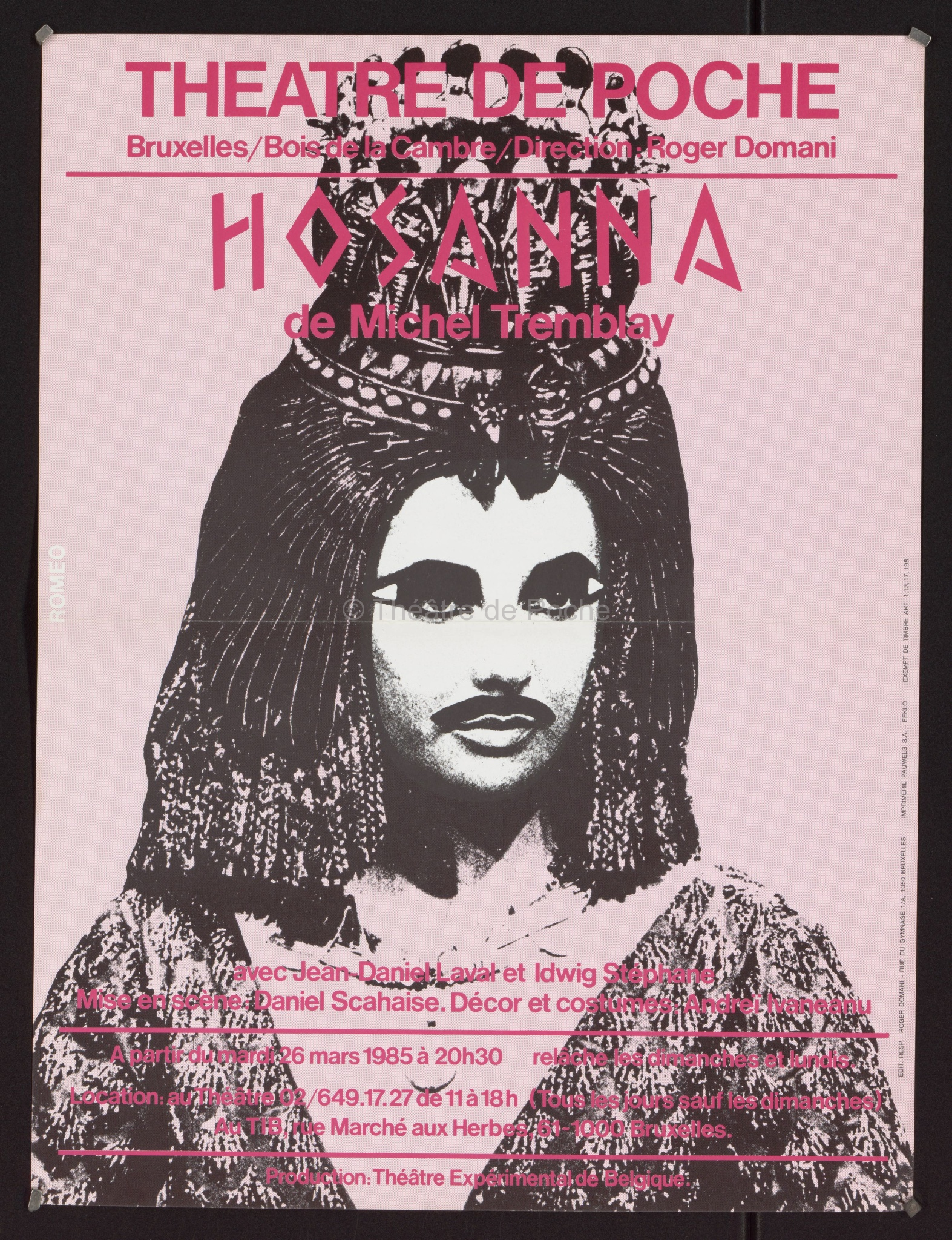 Affiche - Hosanna