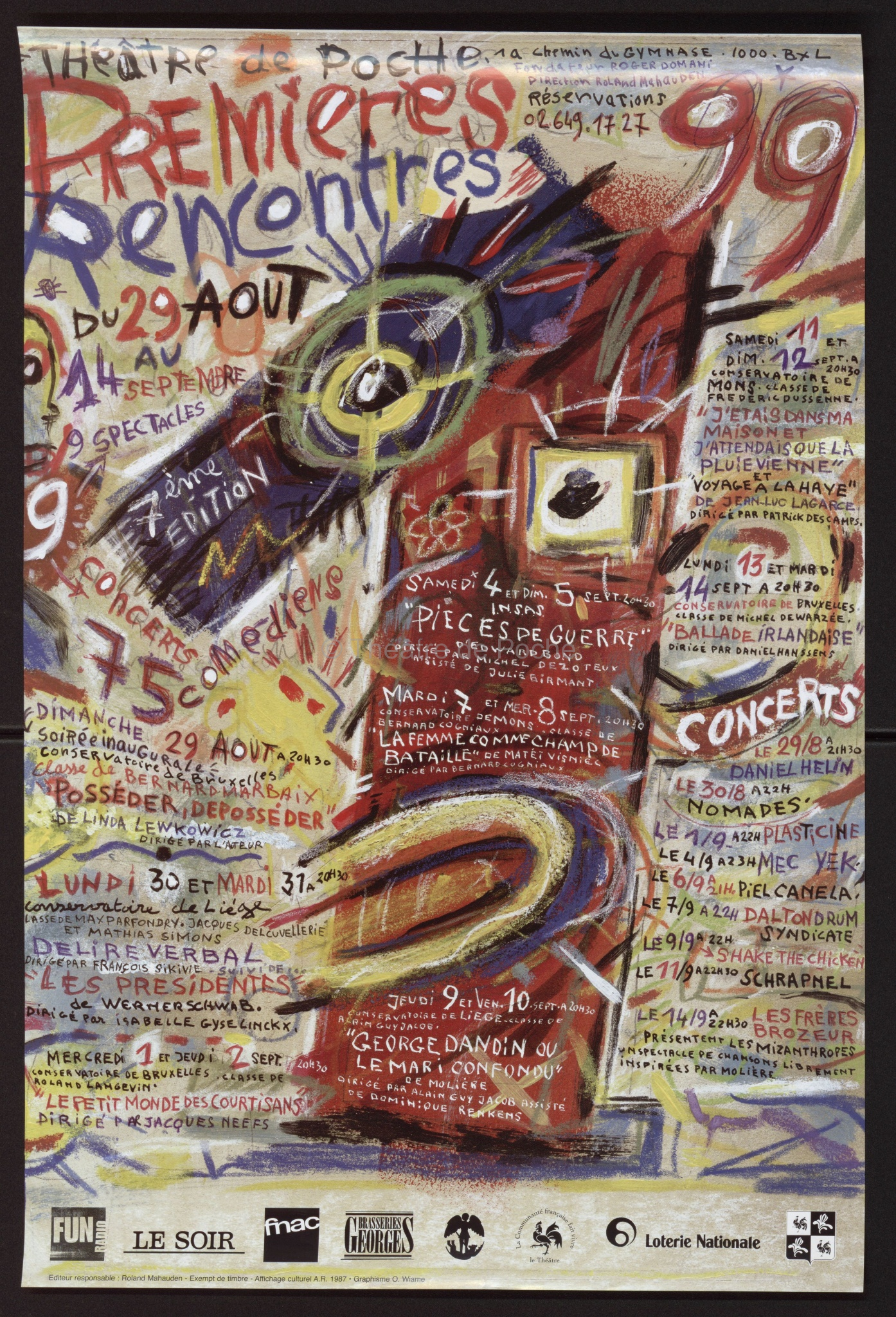 Affiche - Premières rencontres 99