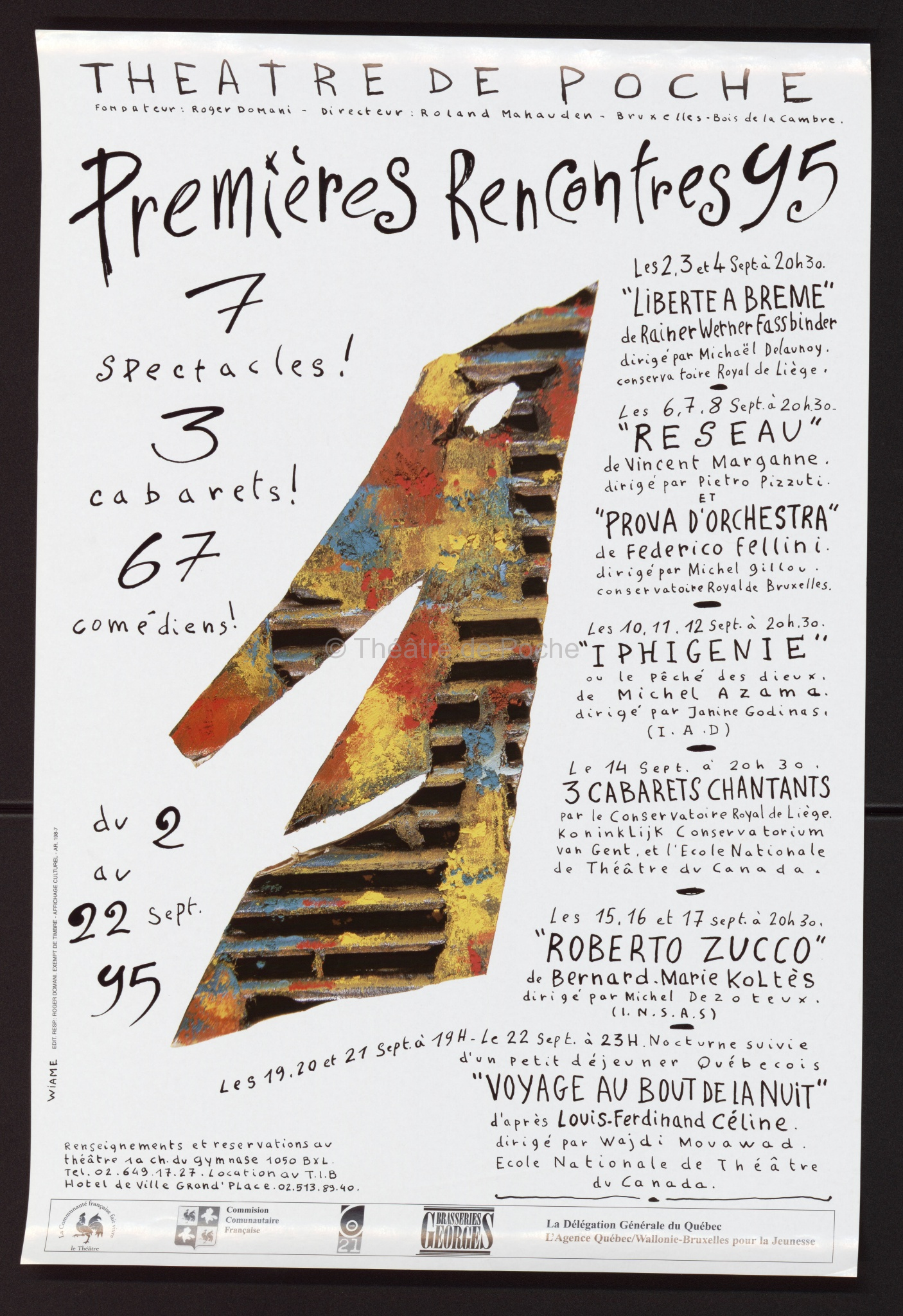 Affiche - Premières rencontres 95