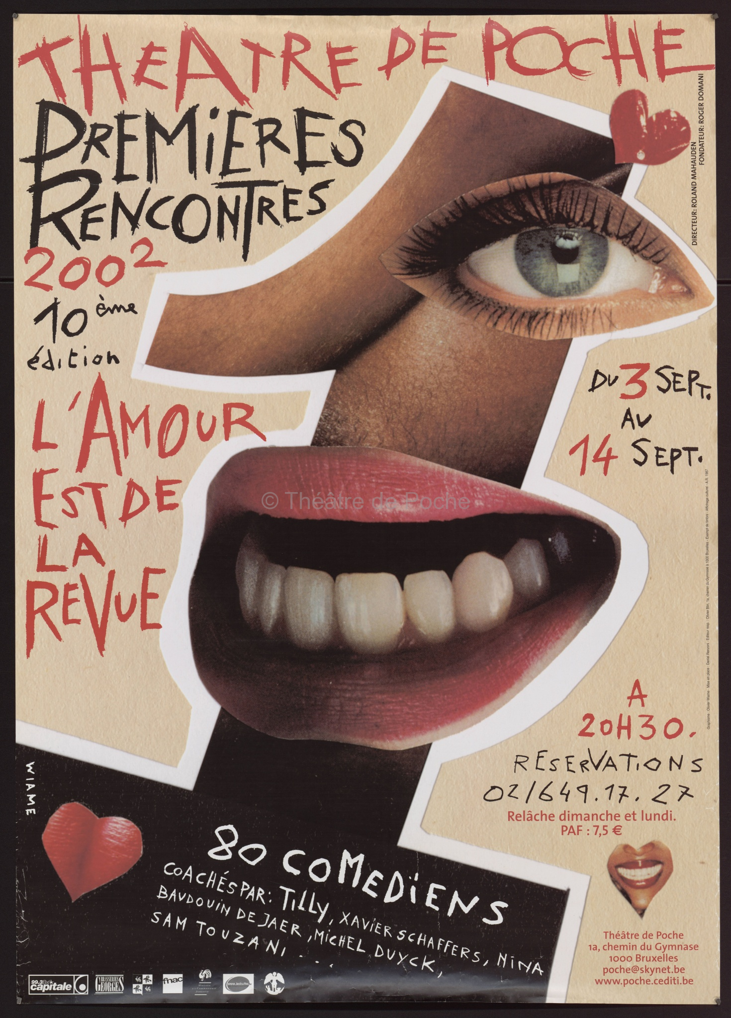 Affiche - Premières rencontres 2002
