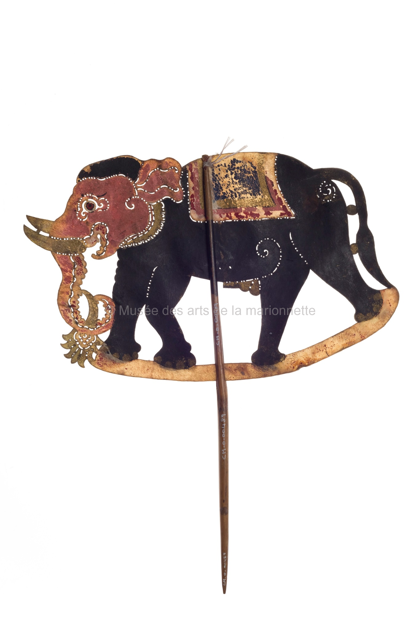 Wayang Kulit : deux éléphants