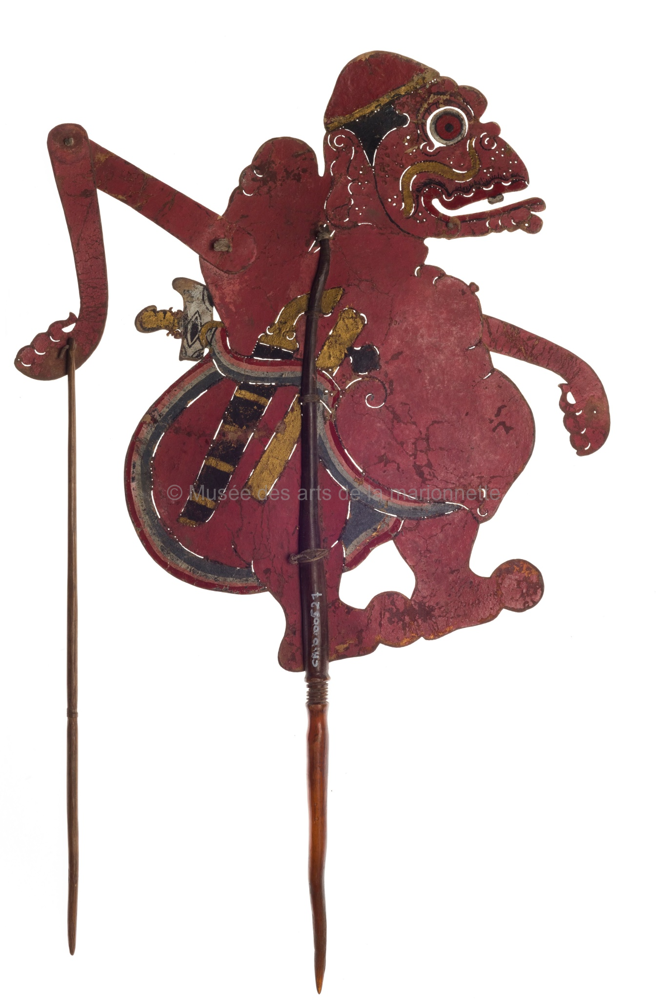 Wayang Kulit : un serviteur