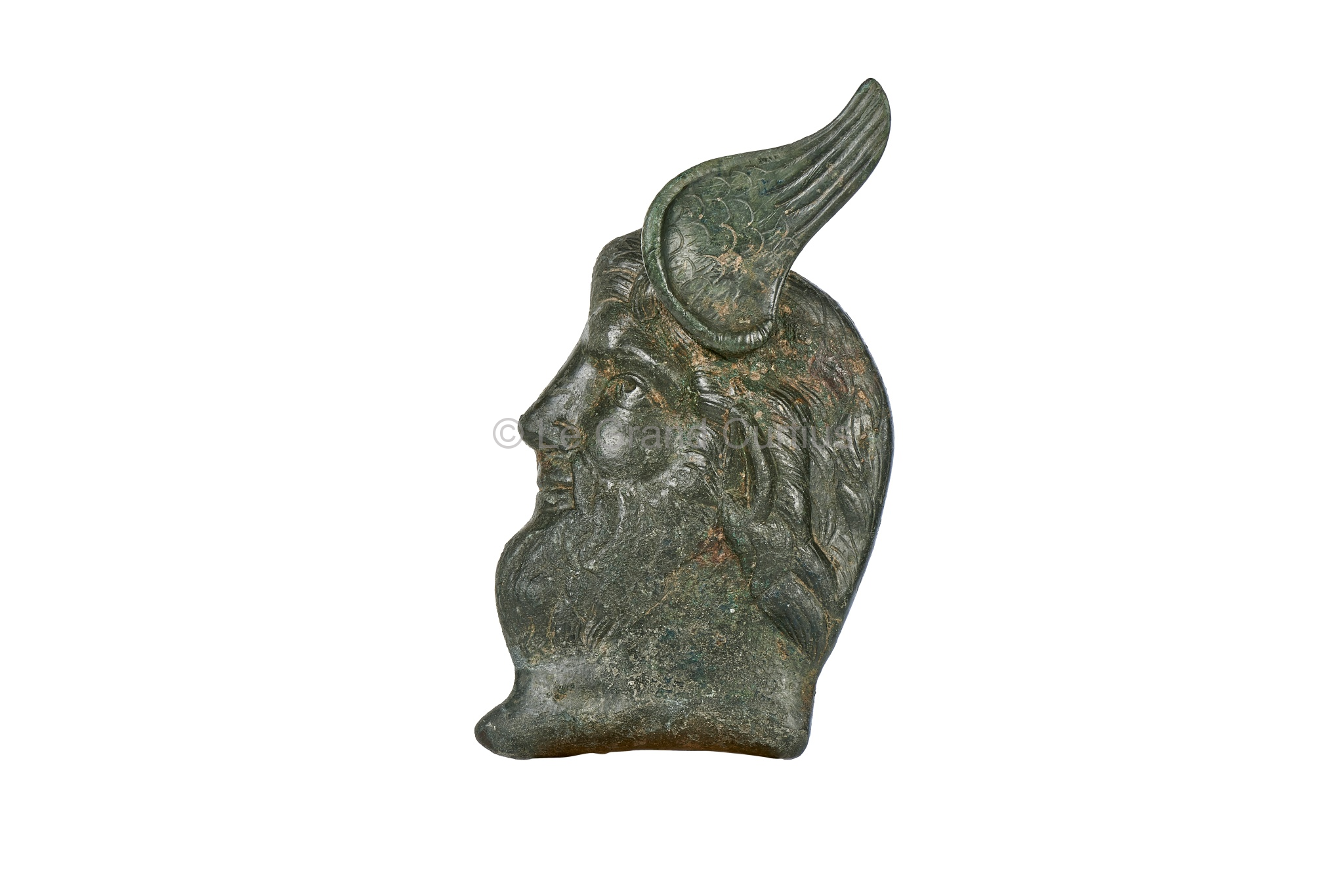 Bronzes mithriaques d'Angleur : Têtes du dieu des vents