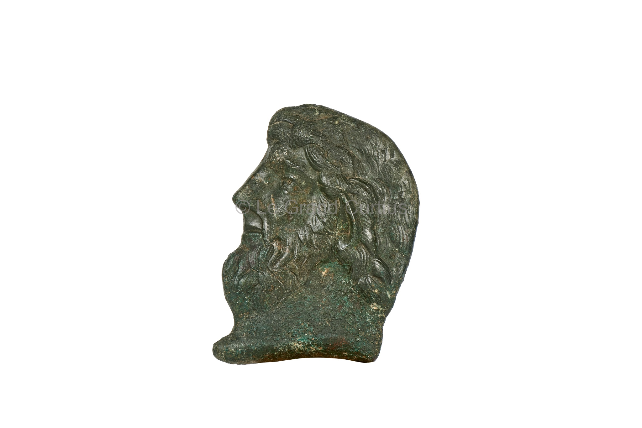 Bronzes mithriaques d'Angleur : Tête du dieu des vents