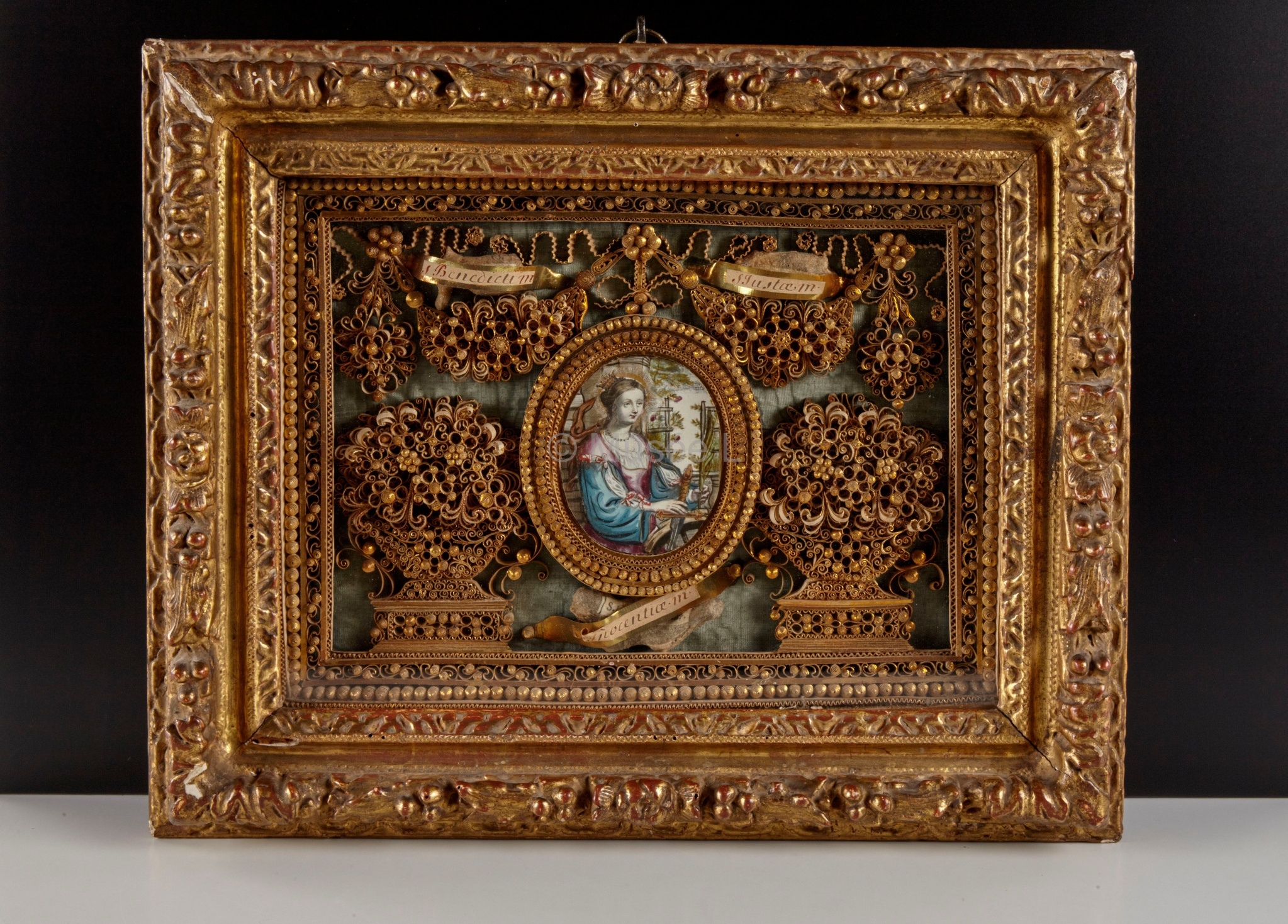 Tableau-reliquaire (Sainte-Catherine)