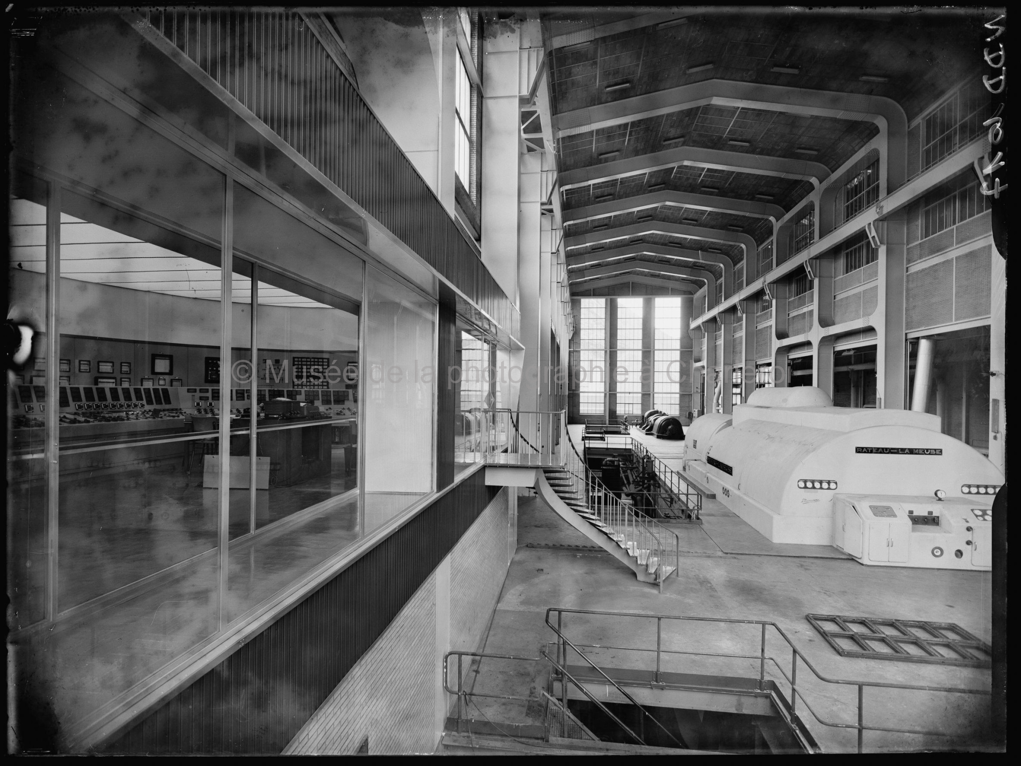 [P.C, poste de commande] et turbines