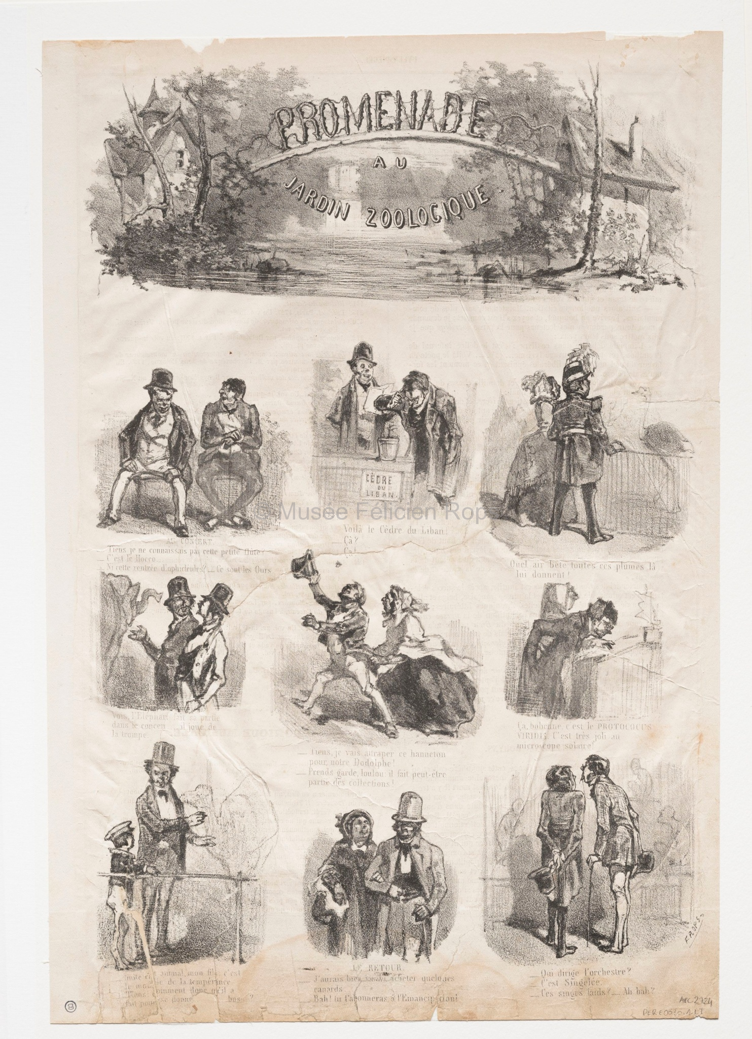 Promenade au jardin zoologique